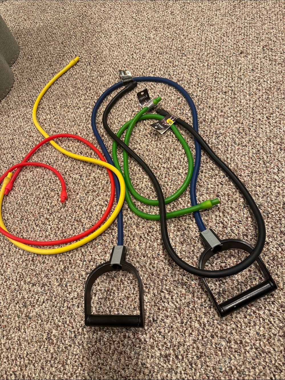 SKLZ Resistance Tube Set with Handles - Multi Color